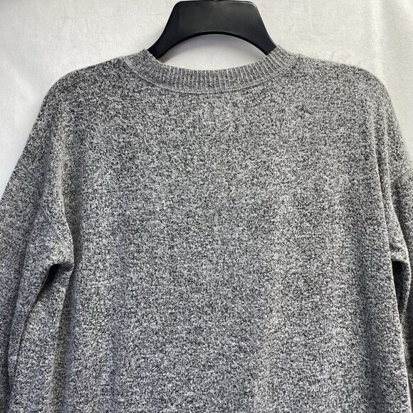 Lucky Brand Crewneck Long Sleeve Soft Knit Sweatshirt Women XS Gray Banded Hem - Picture 16 of 16
